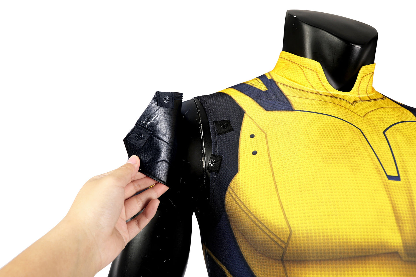 COSKEYFM Wolverine Costume Bodysuit Outfit Halloween Wolverine Costume Full Set