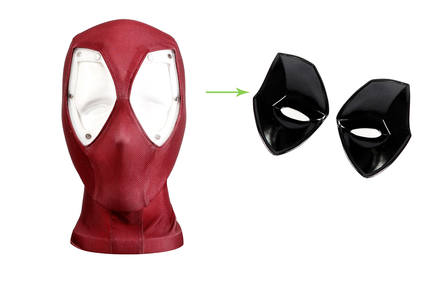 COSKEYFM Deadpool Costume Outfit with Accessories Wade Wilson Cosplay Costume Full Jumpsuit Set