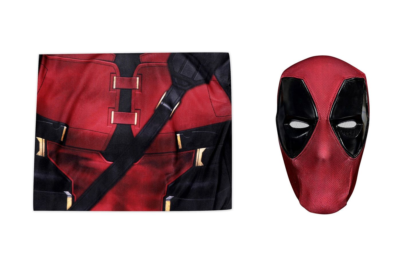 COSKEYFM Deadpool 3 Wade Wilson Cosplay Costume Full Jumpsuit Set