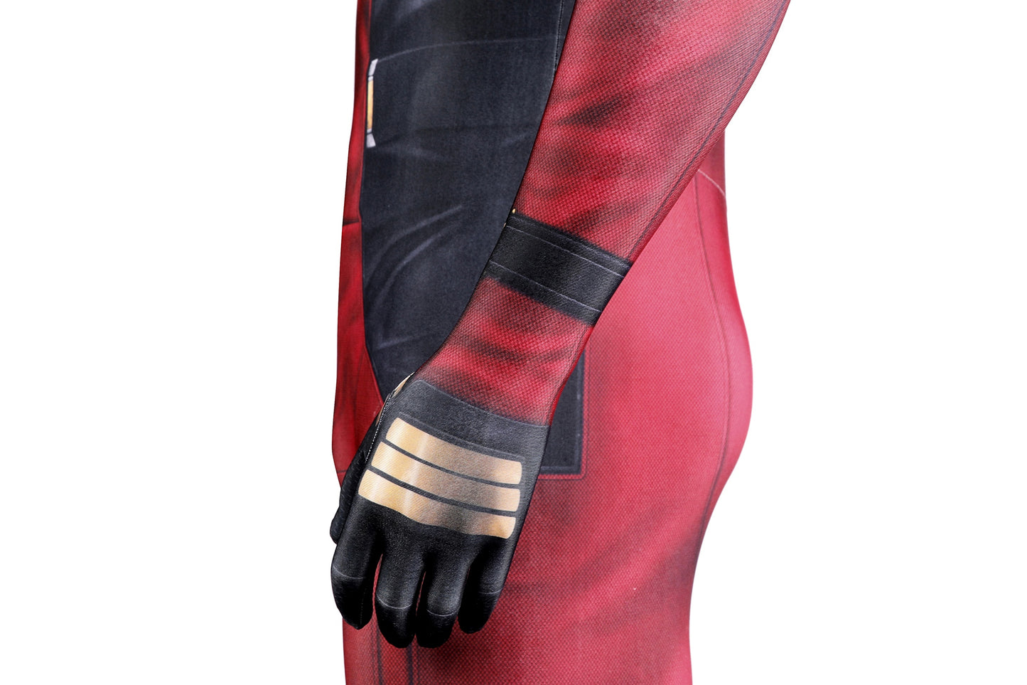 COSKEYFM Deadpool Costume Outfit with Accessories Wade Wilson Cosplay Costume Full Jumpsuit Set