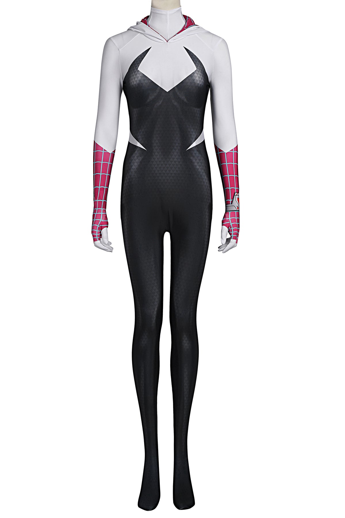 COSKEYFM Gwen Stacy Cosume Bodysuit  Across The Spider-Verse Gwen Costume