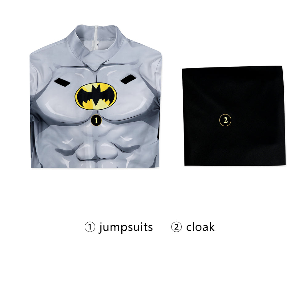 COSKEYFM The Batman Costume Bodysuit WITH MASK（TV Series） Season 1