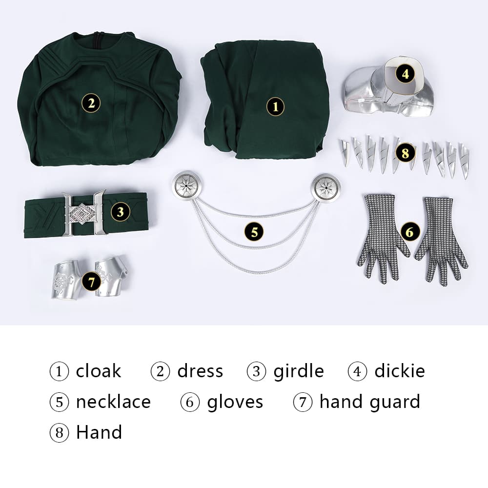 COSKEYFM Latveria Witch Costume Outfit Avengers: Doomsday Cosplay Costume