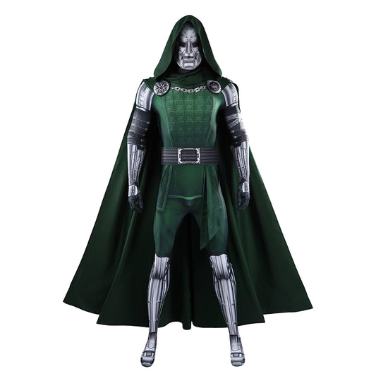 COSKEYFM Doctor Doom Costume Outfit 3D Print Avengers 5 Doomsday Cosplay Outfit