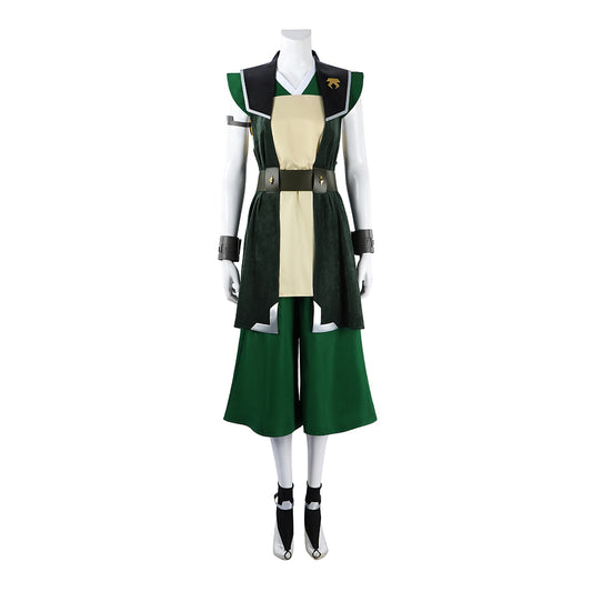 COSKEYFM Toph Beifong Costume Avatar The Last Airbender Cosplay Outfit