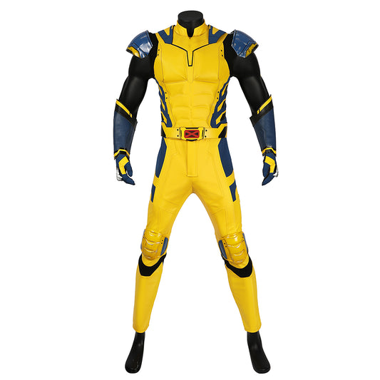 COSKEYFM Wolverine Costume Outfit Halloween Wolverine Costume Full Set Deadpool3