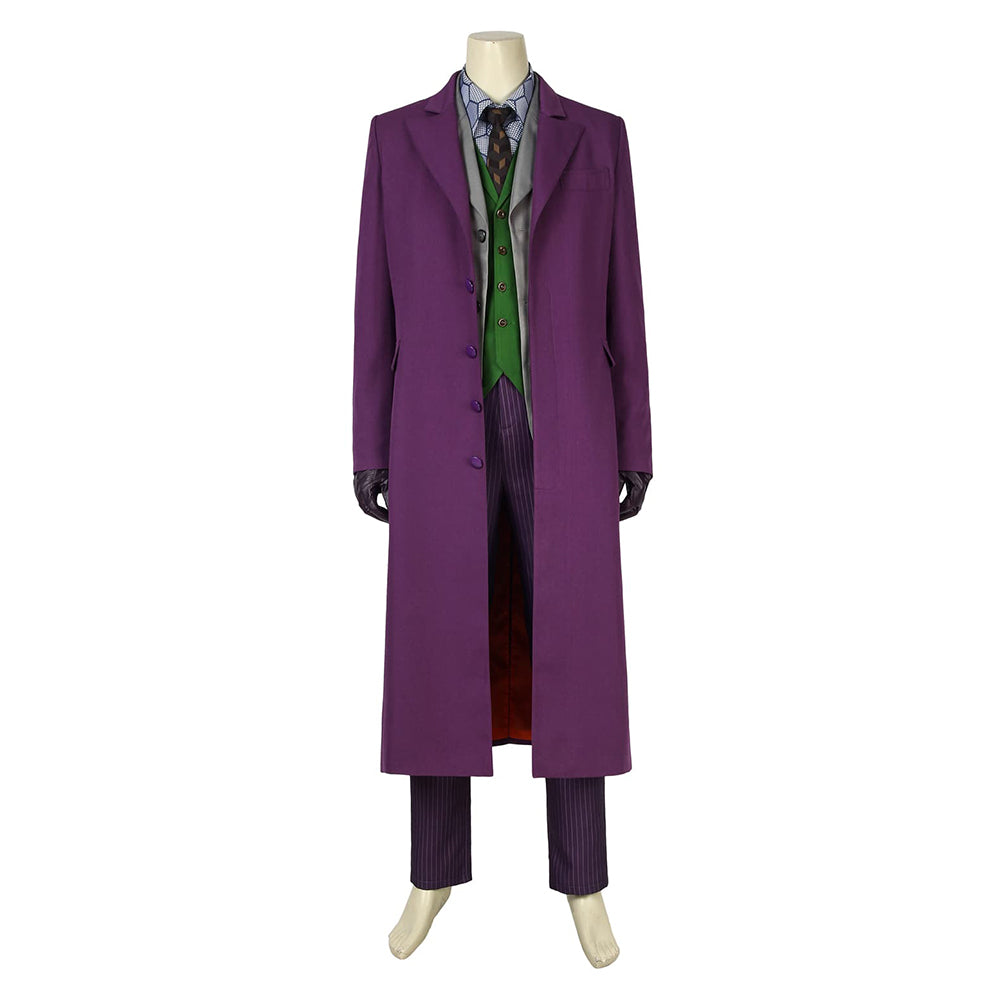 COSKEYFM The Dark Knight Joker Costume Heath Ledger Joker Costume