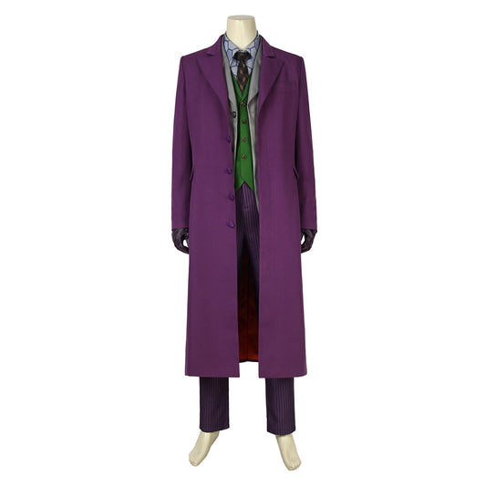 COSKEYFM The Dark Knight Joker Costume Heath Ledger Joker Costume