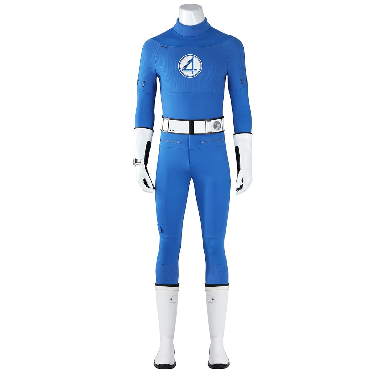 COSKEYFM Mens Reed Richards Costume Outfit Halloween Mister Fantastic Costume