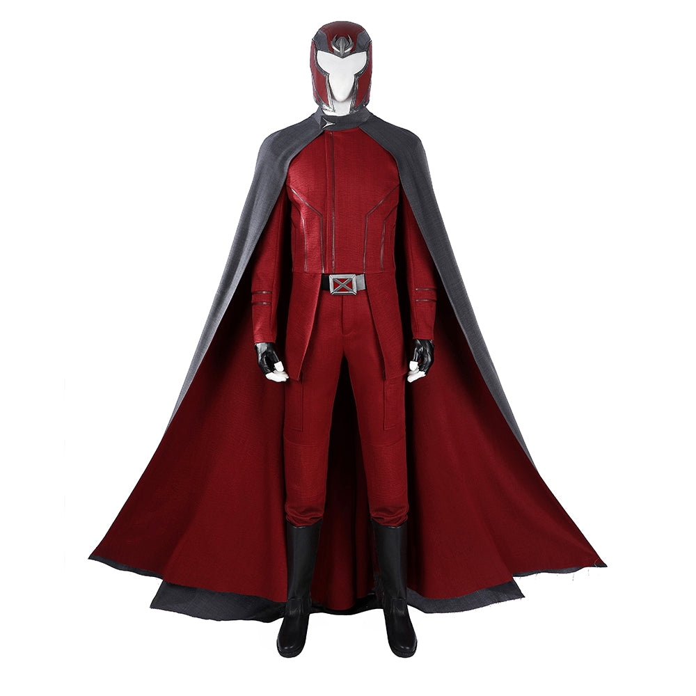 COSKEYFM Magneto Costume with Mask Avengers 5 Doomsday Magneto Costume Full Set