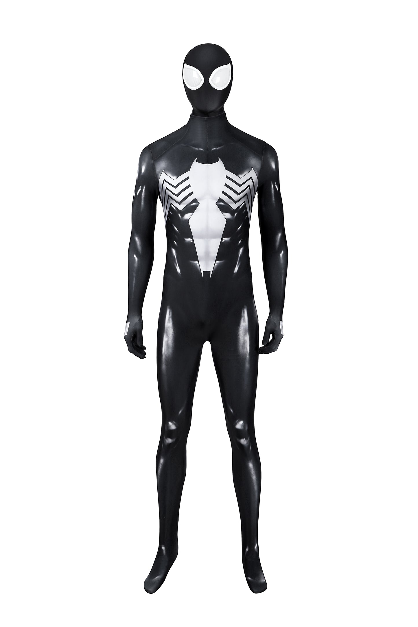 COSKEYFM Marvel's Spider-Man 2 Classic Black Suit Peter Parker Costume