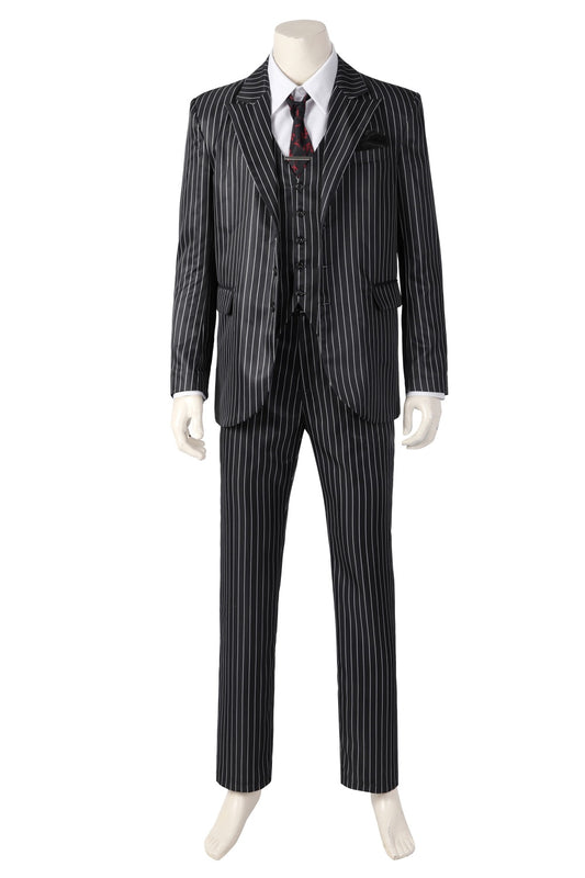 COSKEYFM Mens Gomez Addams 2022 Costume Suit Wednesday2 The Addams Family