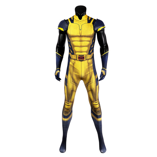 COSKEYFM Wolverine Costume Bodysuit Outfit Halloween Wolverine Costume Full Set