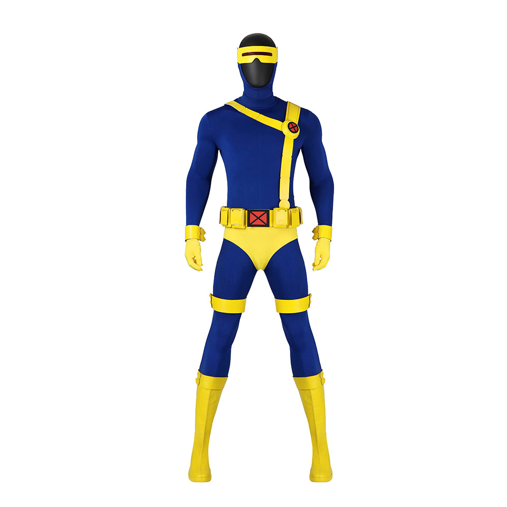 COSKEYFM Cyclops Scott Summers Costume Outfit X-Men '97 Full Cosplay Costume