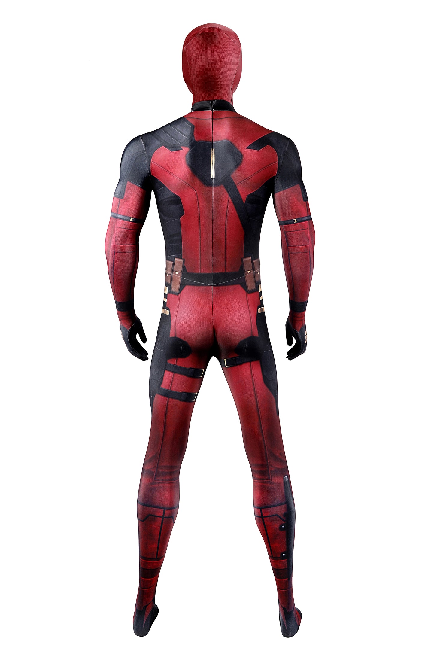 COSKEYFM Deadpool 3 Wade Wilson Cosplay Costume Full Jumpsuit Set
