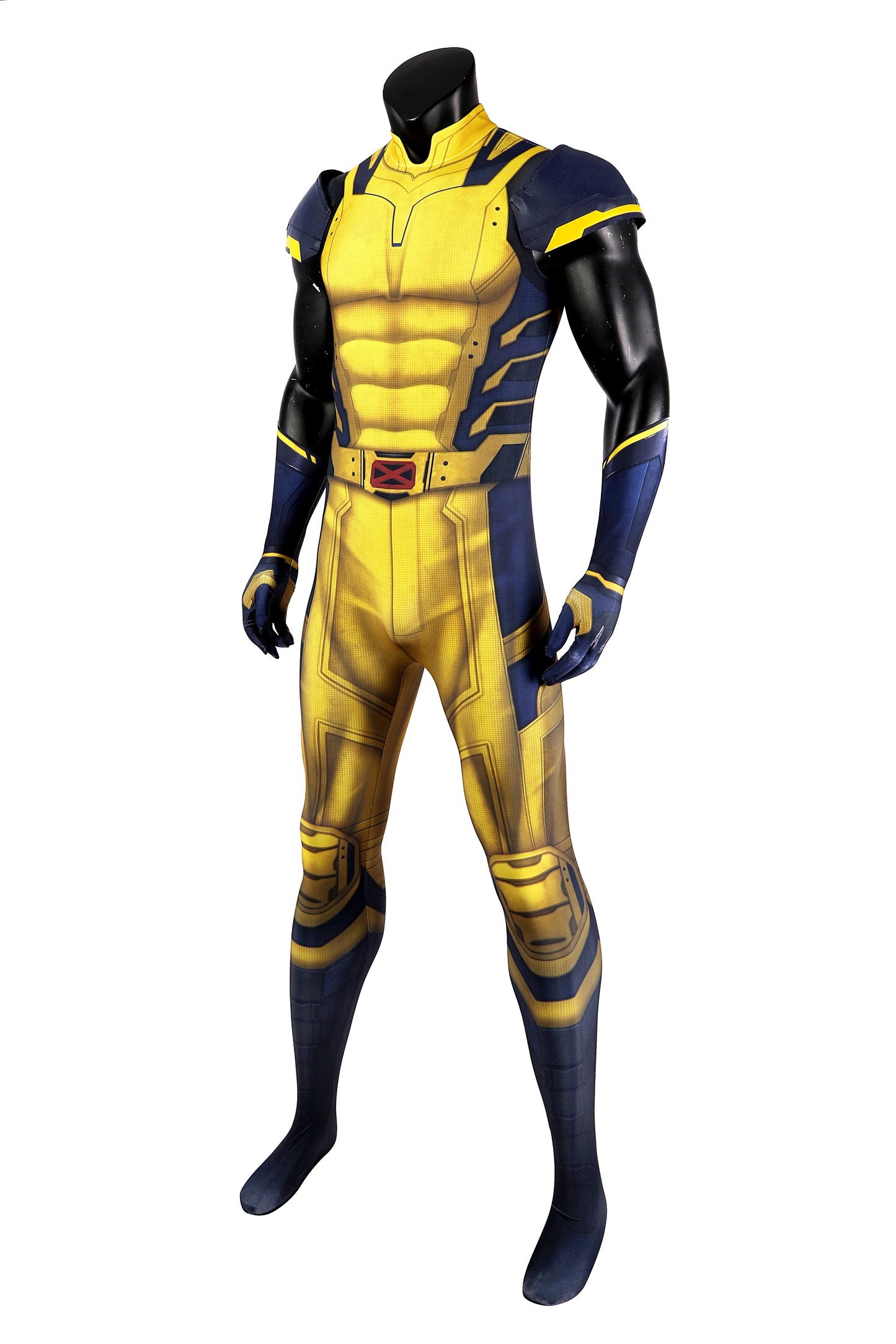 COSKEYFM Wolverine Costume Bodysuit Outfit Halloween Wolverine Costume Full Set