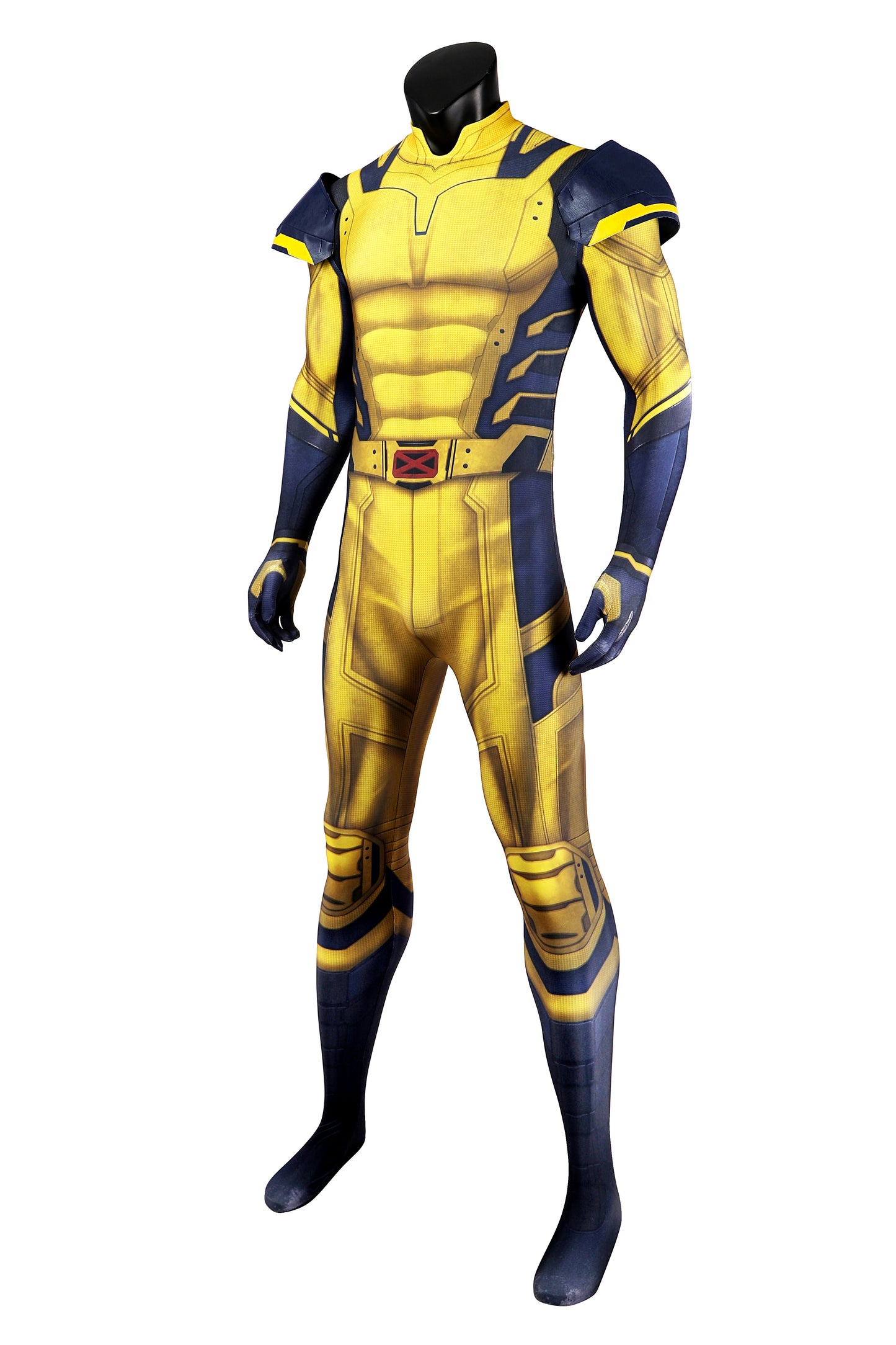 COSKEYFM Wolverine Costume Bodysuit Outfit Halloween Wolverine Costume Full Set