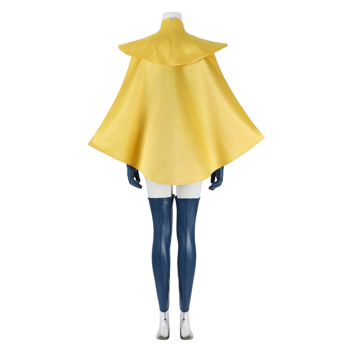 COSKEYFM Womens Dispatch Blonde Blazer Costume with Cloak Halloween Blonde Blazer Costume Outfit