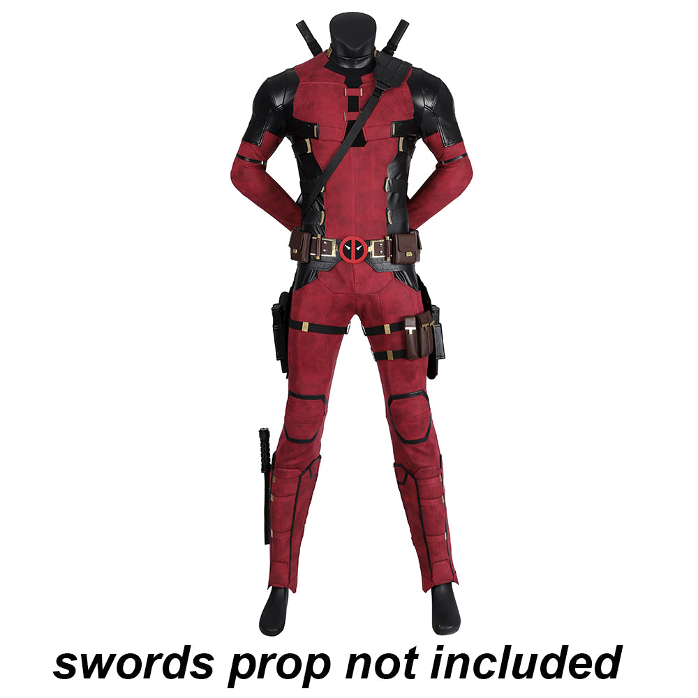 COSKEYFM Deadpool Costume Outfit with Mask Deadpool 3 Wade Wilson Costume