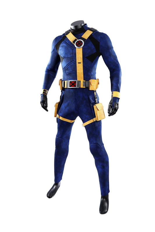 COSKEYFM Cyclops Scott Summers Costume Outfit Halloween Avengers 5 Doomsday Costume