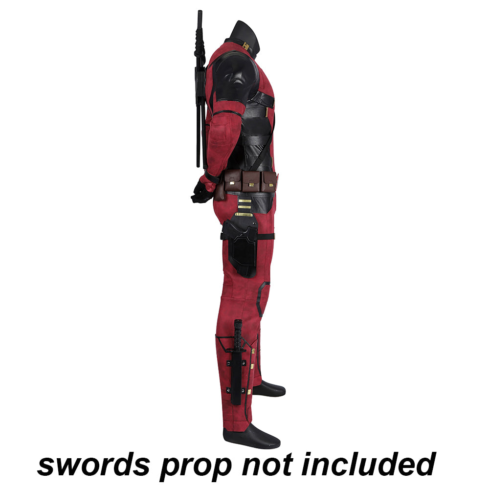 COSKEYFM Deadpool Costume Outfit with Mask Deadpool 3 Wade Wilson Costume