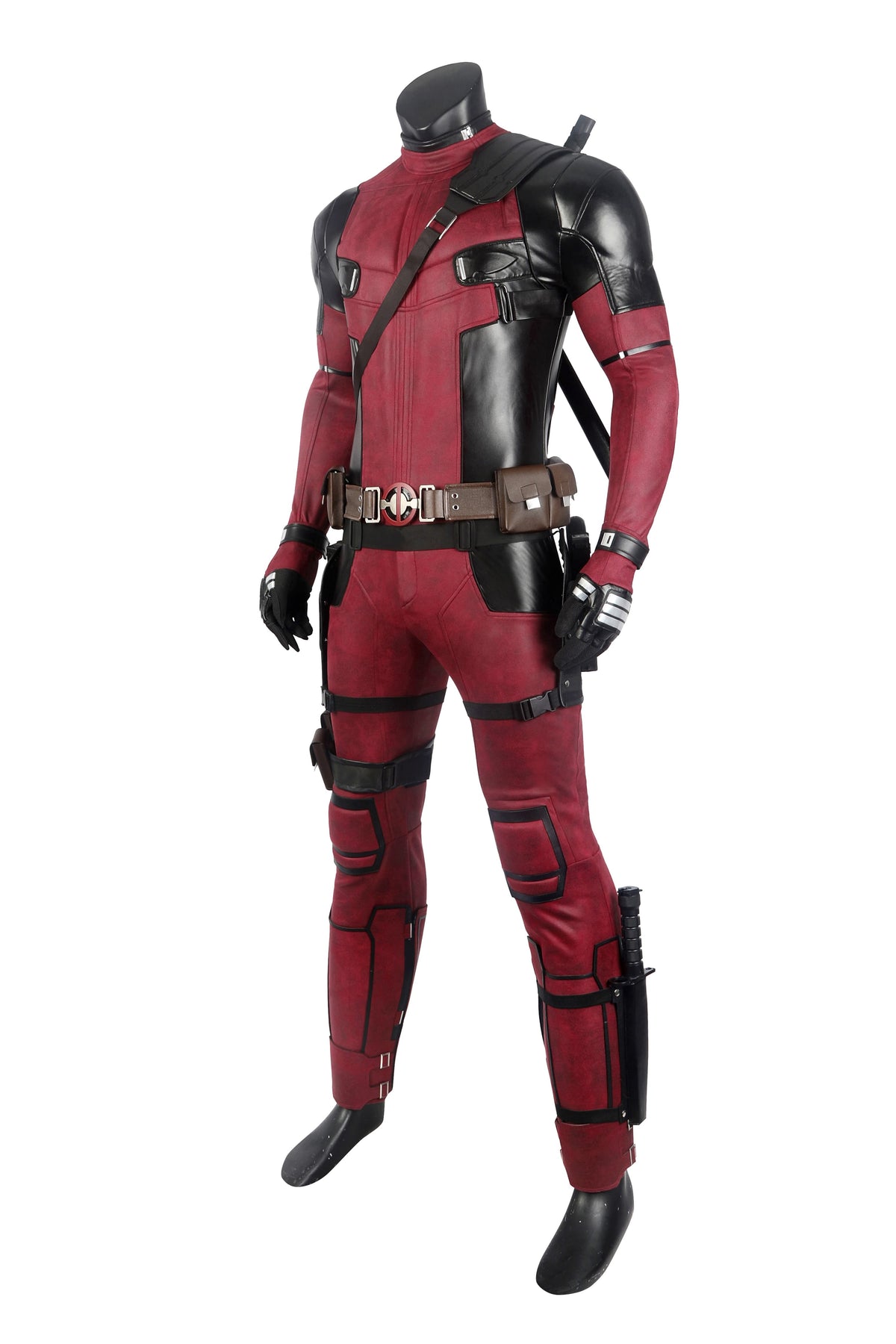 COSKEYFM Deadpool Costume Outfit with Mask Deadpool 2 Wade Wilson Costume
