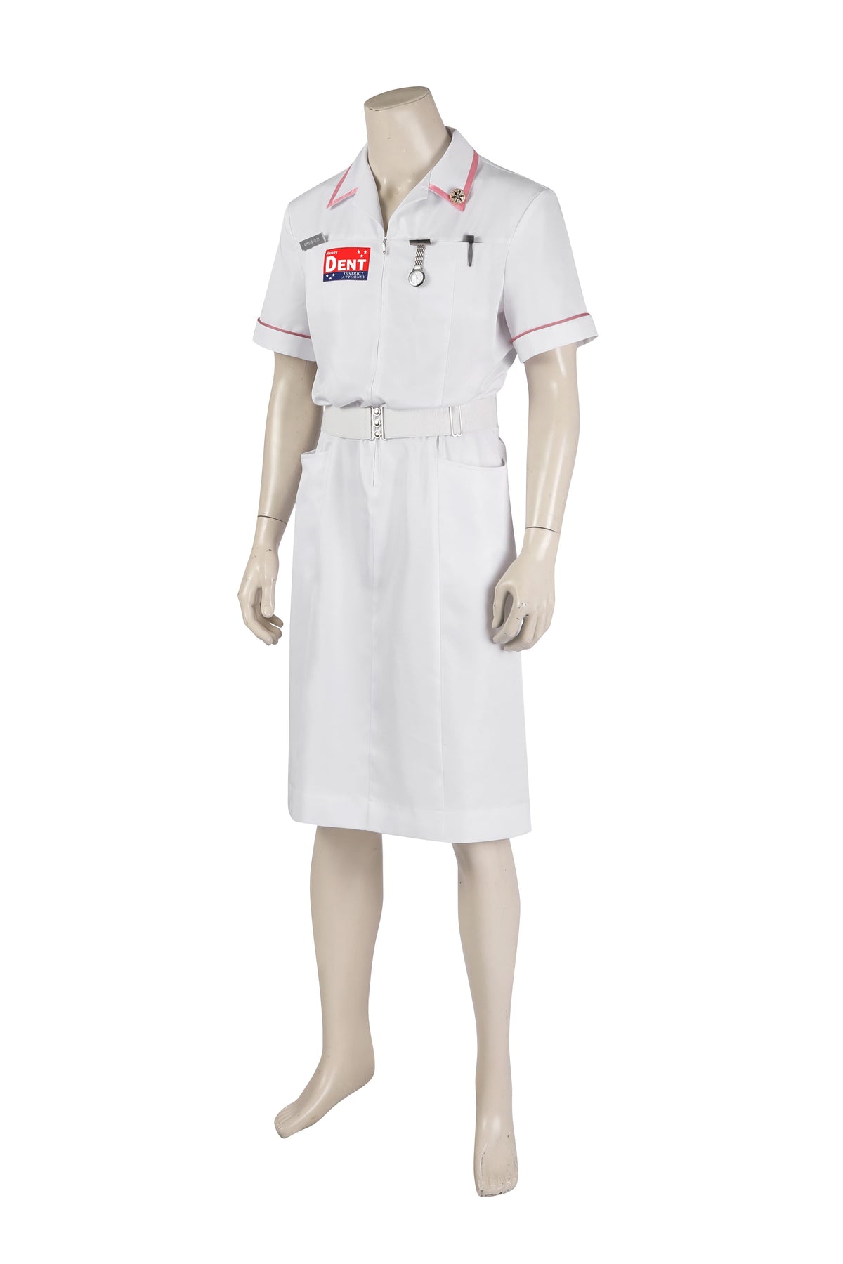 COSKEYFM The Dark Knight Joker Nurse Costume Batman  Heath Ledger Joker Nurse Outfit