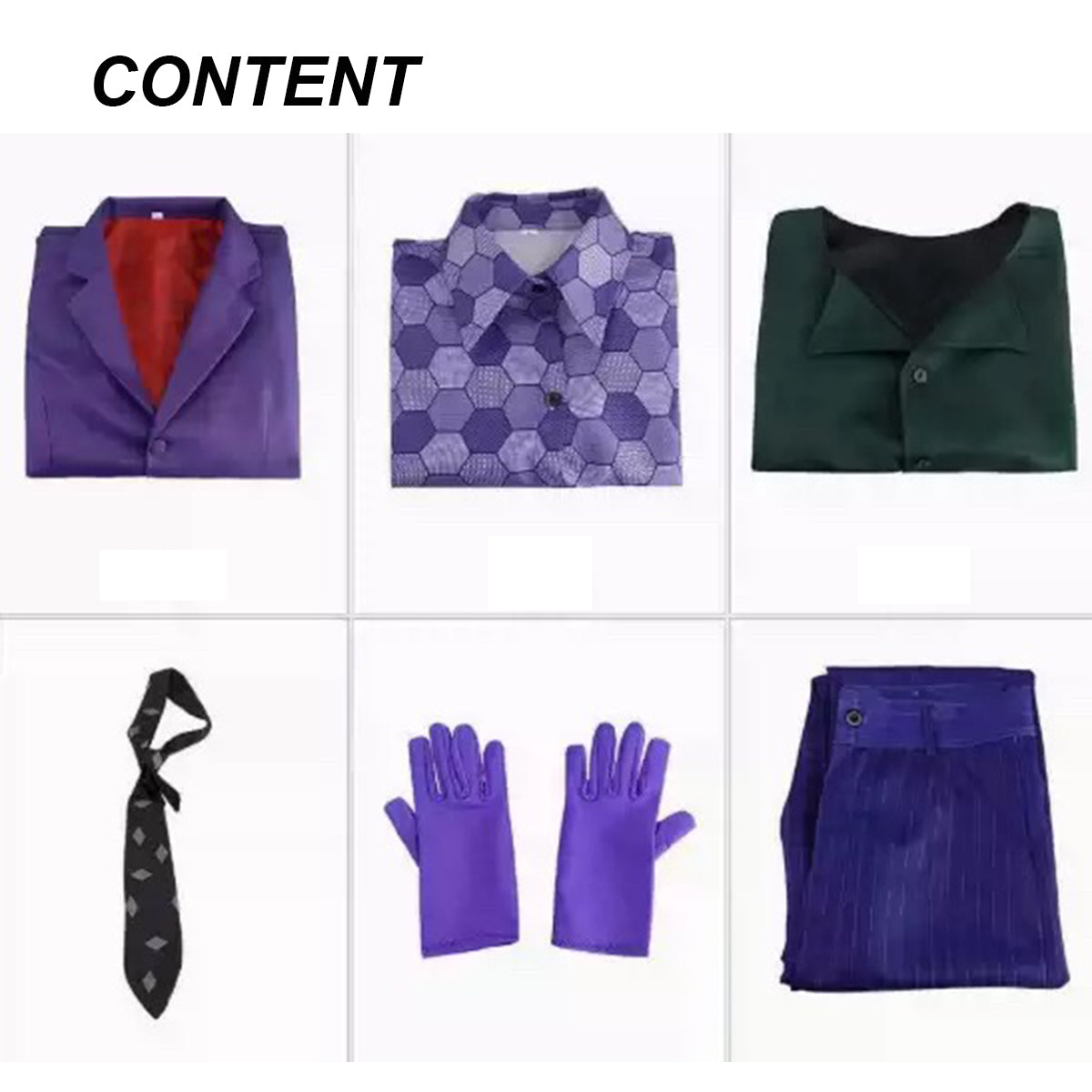 COSKEYFM The Dark Knight Joker Costume Bat Heath Ledger Joker Costume