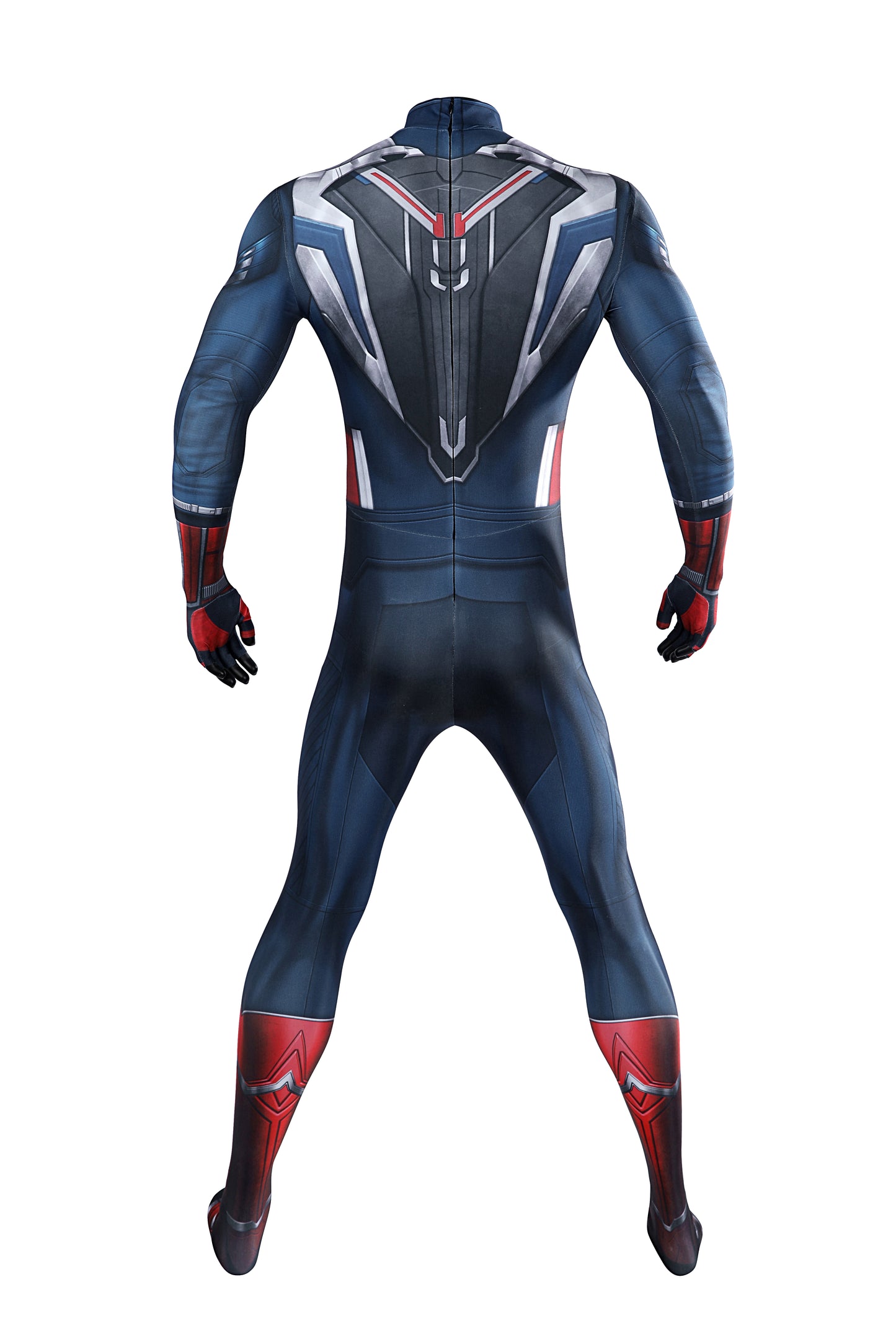 COSKEYFM Captain America Costume bodysuit Halloween Captain America Costume Jumpsuit