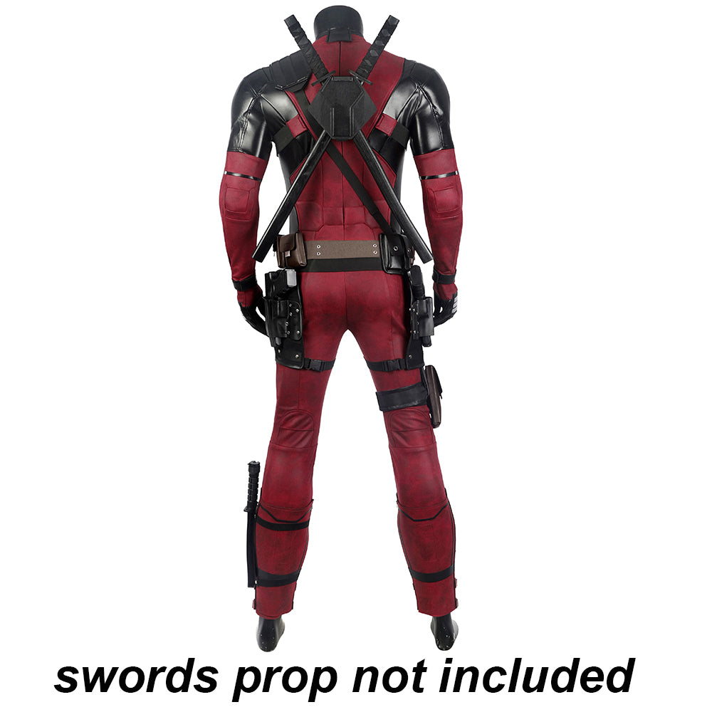 COSKEYFM Deadpool Costume Outfit with Mask Deadpool 2 Wade Wilson Costume