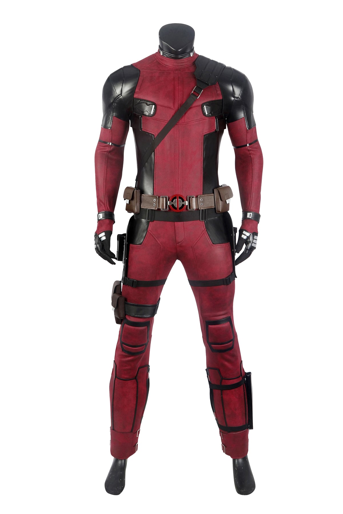 COSKEYFM Deadpool Costume Outfit with Mask Deadpool 2 Wade Wilson Costume