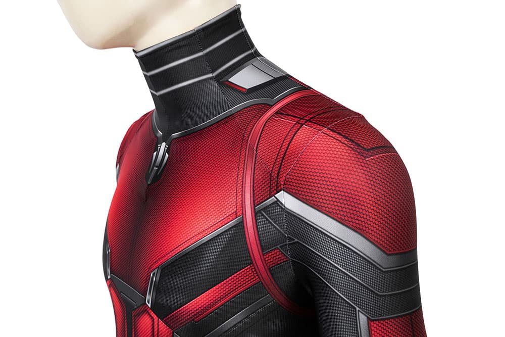 COSKEYFM Ant-Man Costume with Mask 3D Print Ant-Man the Wasp Scott Lang Cosplay Costume