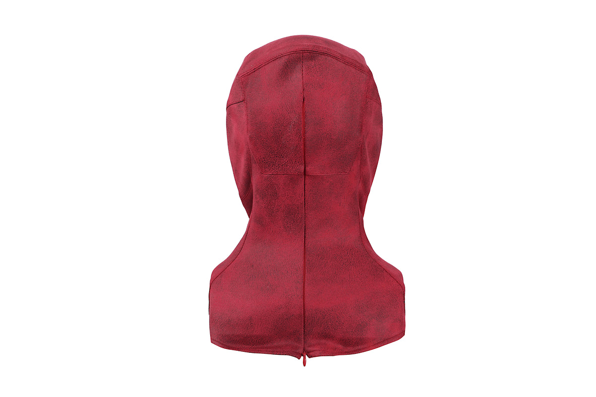 COSKEYFM Deadpool Mask Wade with Magnetic Removable Eye Panels Wilson Cosplay Headgear
