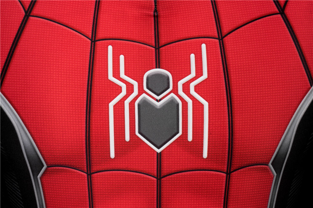 COSKEYFM Peter Parker Costume Bodysuit Spider-Man Far From Home Spider-Man Peter·Parker Outfit