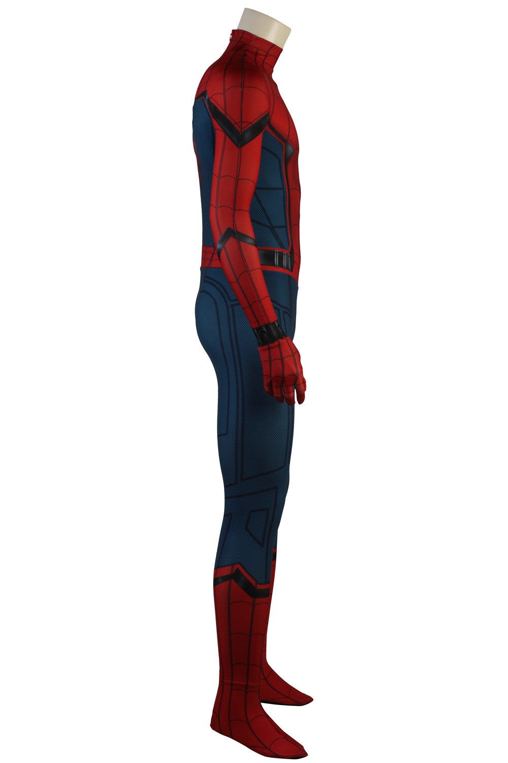 COSKEYFM Peter Benjamin Parker Costume Suit Civil War Spiderman Costume 3D Shade Spandex Fullbody Halloween Cosplay Spider-man Superhero Costume For Adult