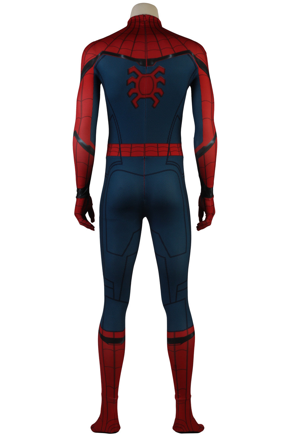 COSKEYFM Peter Benjamin Parker Costume Suit Civil War Spiderman Costume 3D Shade Spandex Fullbody Halloween Cosplay Spider-man Superhero Costume For Adult