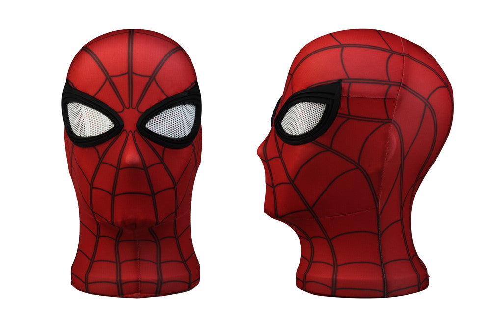 COSKEYFM Peter Benjamin Parker Costume Suit Civil War Spiderman Costume 3D Shade Spandex Fullbody Halloween Cosplay Spider-man Superhero Costume For Adult