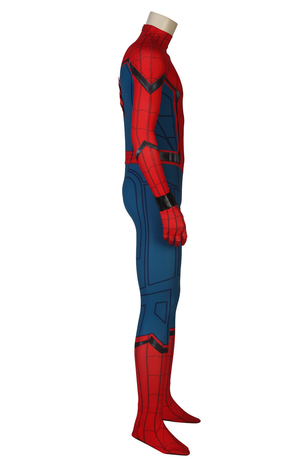 COSKEYFM Peter Parker Costume Bodysuit Civil War Spiderman Costume 3D Shade Spandex Fullbody Halloween Cosplay Spider-man Superhero Costume
