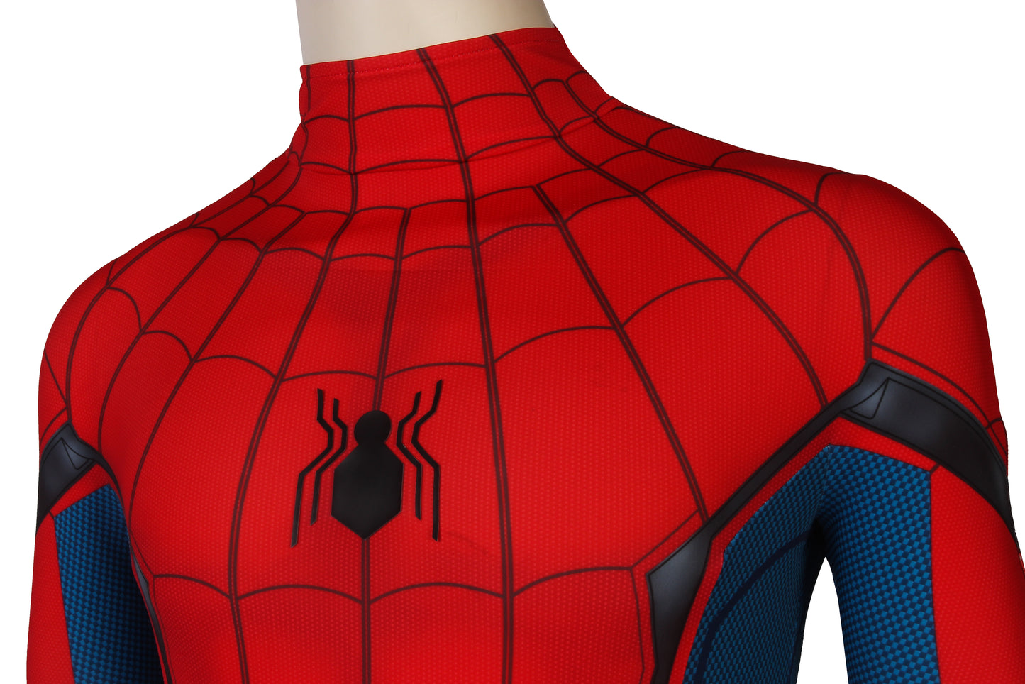 COSKEYFM Peter Parker Costume Bodysuit Civil War Spiderman Costume 3D Shade Spandex Fullbody Halloween Cosplay Spider-man Superhero Costume