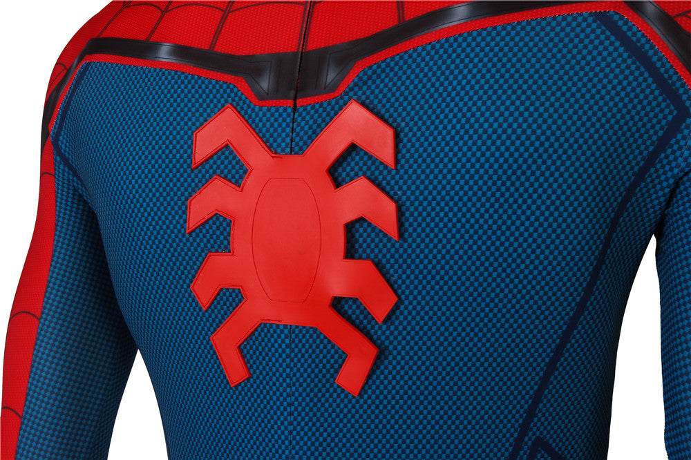 COSKEYFM Peter Parker Costume Bodysuit Civil War Spiderman Costume 3D Shade Spandex Fullbody Halloween Cosplay Spider-man Superhero Costume