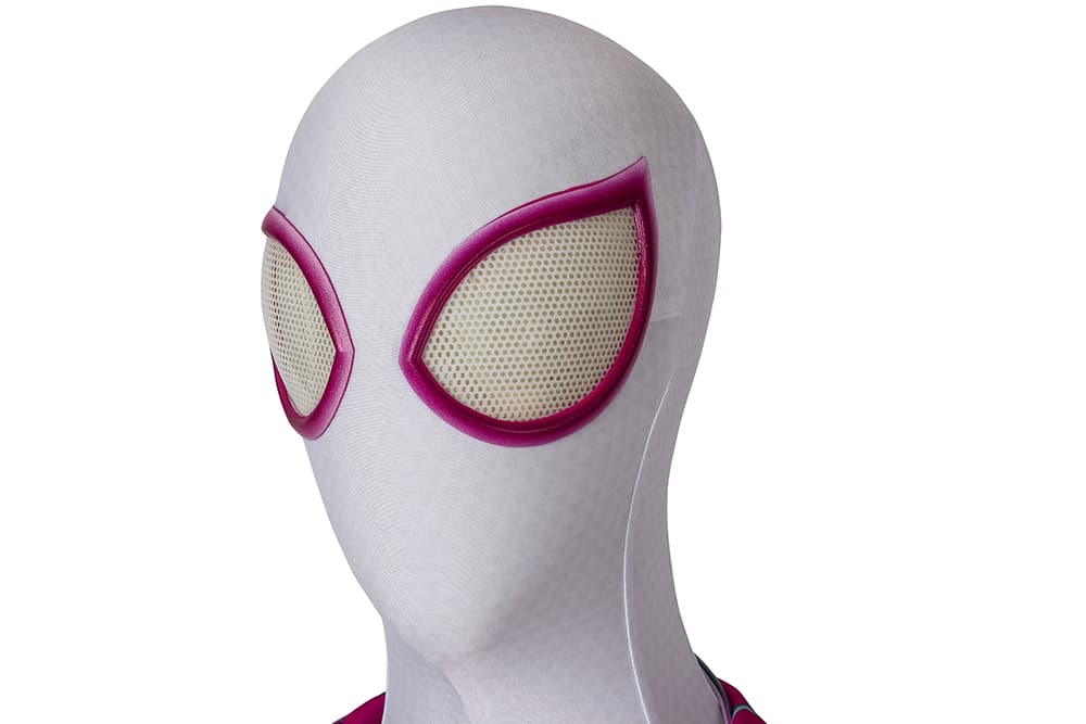 COSKEYFM Spider Gwen Costume Spider-Verse Ghost Spider Adult Full Bodysuit