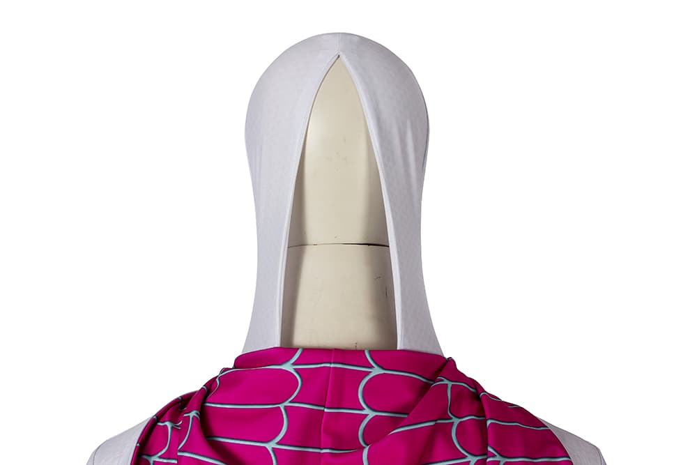 COSKEYFM Spider Gwen Costume Spider-Verse Ghost Spider Adult Full Bodysuit