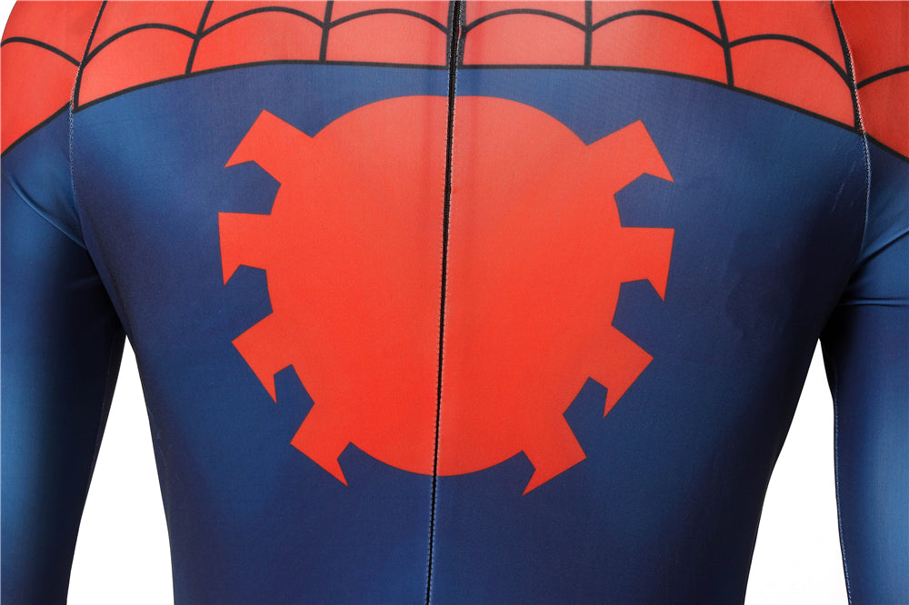 COSKEYFM Peter Parker Costume Bodysuit Ultimate Spider-Man Season1  Peter Parker Costume Outfit