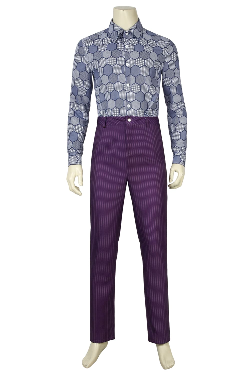COSKEYFM The Dark Knight Joker Costume Heath Ledger Joker Costume